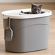 IRIS Top Entry Cat Litter Box + Scoop | $13 | Amazon